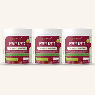 Rooted Active's Power Beets Powder 250g | (Pack of 3)