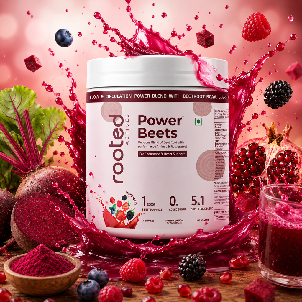Beetroot Powder Online - Power Beets | Rooted Actives