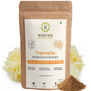 Tremella Mushroom Extract Powder  for Hydration, Skin Glow & Healthy Aging