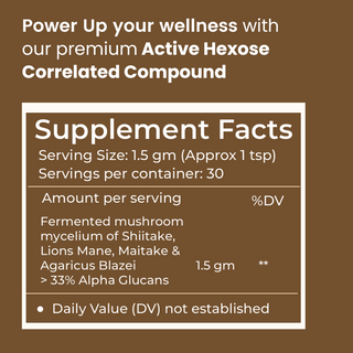 Active Hexose Correlated Compound Powder for Immune & Liver Support