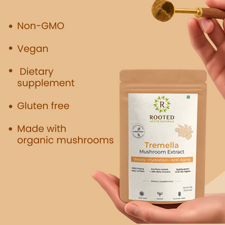 Tremella Mushroom Extract Powder  for Hydration, Skin Glow & Healthy Aging