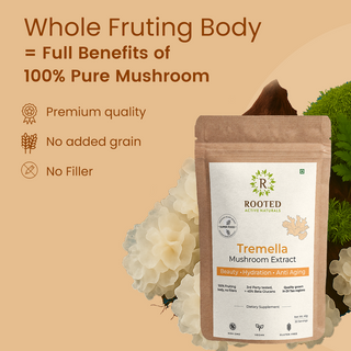 Tremella Mushroom Extract Powder  for Hydration, Skin Glow & Healthy Aging
