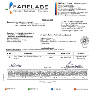 Turkey Tail Mushroom Extract Capsules for Immunity, Gut Health & Cellular Support