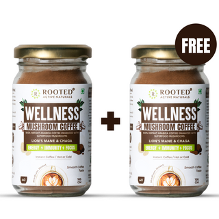Wellness Mushroom Coffee (Buy 1 Get 1 Free)