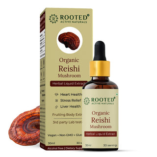 Reishi Mushroom Liquid Extract for Stress Relief, Immunity & Restful Sleep