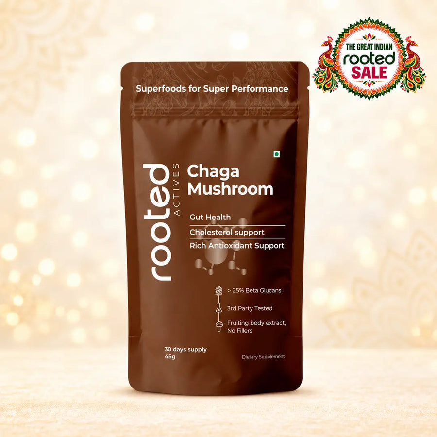 Chaga mushroom powder