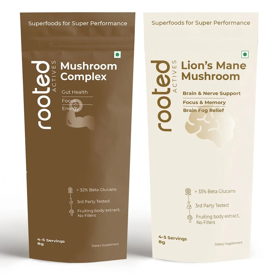 mushroom complex lions mane sachet combo