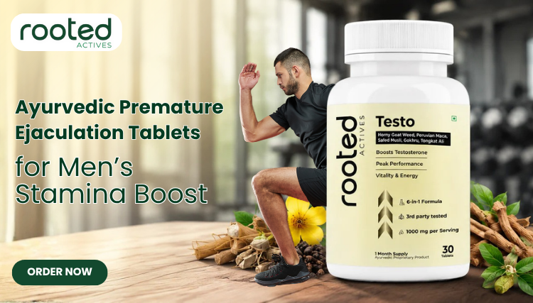 Ayurvedic Premature Ejaculation Tablets for Men’s Stamina Boost