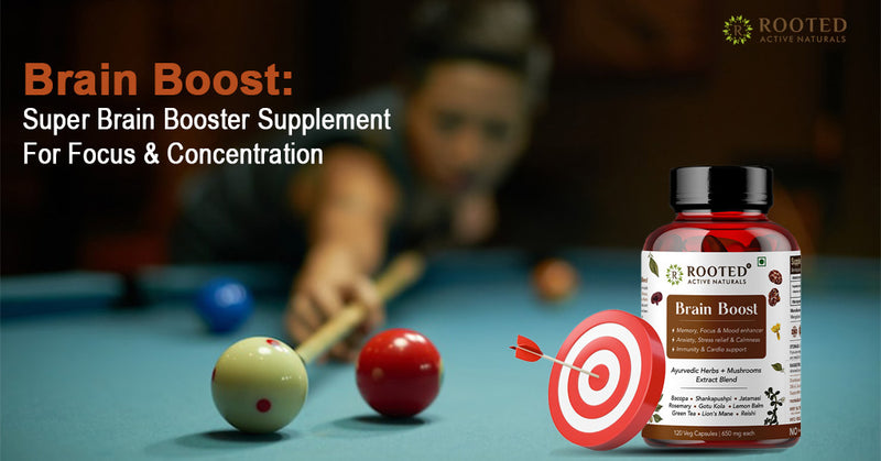 Brain Boost: Super Brain Booster Supplement For Focus & Concentration