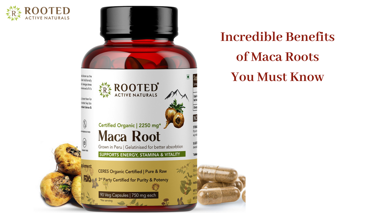 Maca Root Benefits - Advantages of Maca Root – Rooted Active Naturals