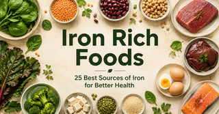Iron Rich Foods: 25 Best Sources of Iron for Better Health