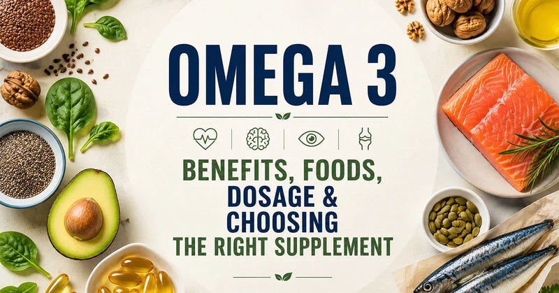 Omega 3: Benefits, Foods, Dosage & Choosing the Right Supplement