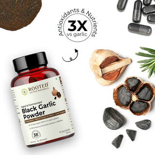 Aged & Fermented Black Garlic Capsules