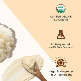 USDA Organic Tremella Mushroom Extract Powder