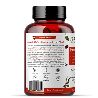Immunity Booster – Mushrooms & Ayurvedic Herbs Blend