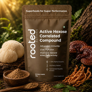 Rooted Actives Active Hexose Correlated Compound (AHCC) Mushroom Extract Powder