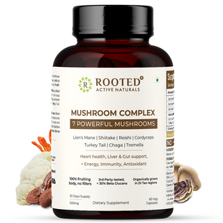7 Mushroom Complex for Brain, Gut, Immunity & Energy