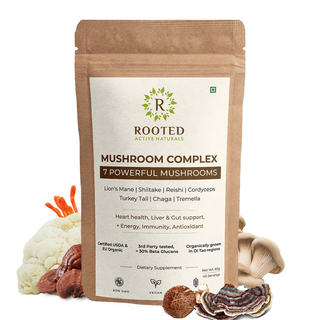 7 Mushroom Complex for Brain, Gut, Immunity & Energy