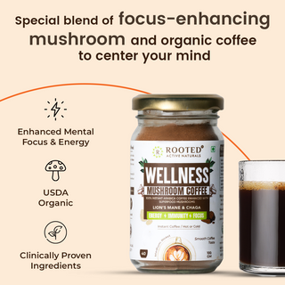 Wellness Mushroom Coffee (Buy 1 Get 1 Free)