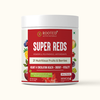 Super Reds - Blend of 21 nutritious Fruits & Berries | Tasty berry flavour drink mix