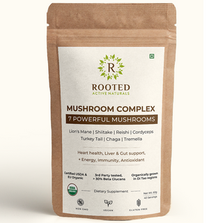 USDA Organic 7 Mushrooms Complex, > 30% Beta Glucans