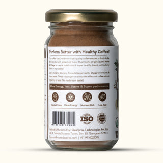 Wellness Mushroom Coffee - Arabica Coffee Enhanced with Superfood Mushrooms | 100gm