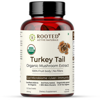 Turkey Tail Organic Mushroom Capsules