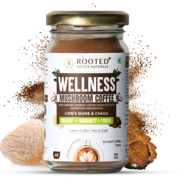 Wellness Mushroom Coffee for Focus, Energy & Calm