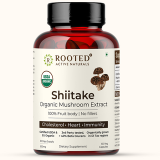 USDA Organic Shiitake Mushroom Extract Capsule