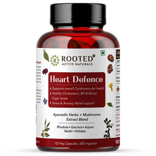 Heart Defense – Mushrooms & Ayurvedic Herbs Blend