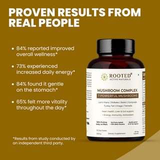7 Mushroom Complex for Brain, Gut, Immunity & Energy