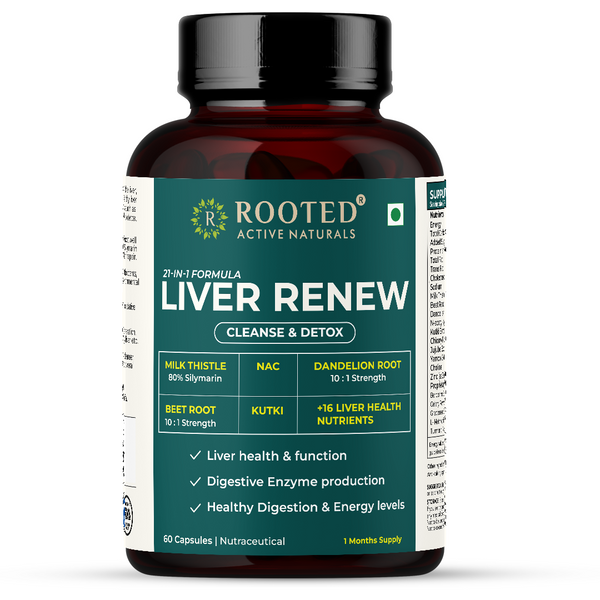 Liver Renew - 21 Powerful Ingredients for Liver Health & Cleansing Support