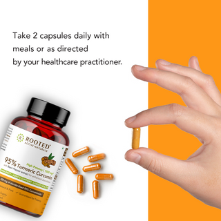 Curcumin with Black Pepper Extract Capsules