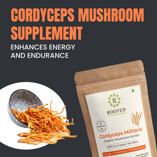 Cordyceps Militaris Extract Powder Stamina, Energy & Endurance Booster