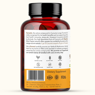 Curcumin with Black Pepper Extract Capsules