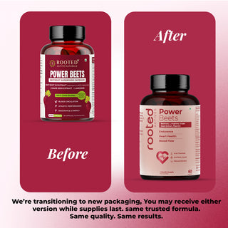 Power Beets - Beetroot + Amino's Capsules for natual energy & heart health ( 90 Veg Capsules)