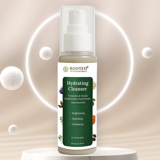 🎁 Hydrating Cleanser with Mushrooms superfoods for Soft, Glowing Skin