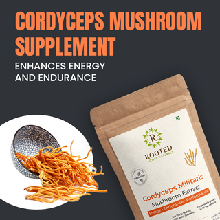 Cordyceps Militaris Extract Powder Stamina, Energy & Endurance Booster