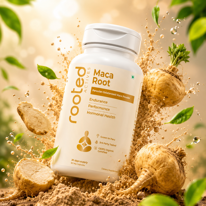 Rooted Actives Peruvian Maca Root capsules