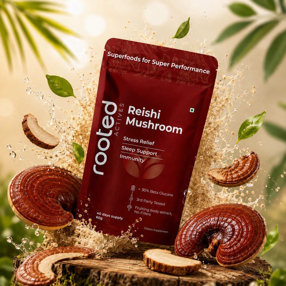 Rooted Actives Reishi Mushroom Powder