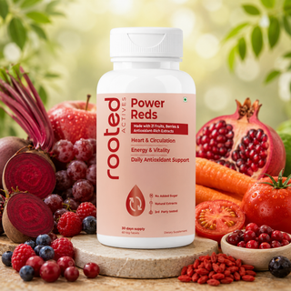 Rooted Actives Power Reds Tablets