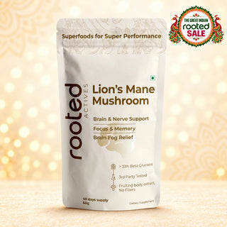 Lions mane mushroom powder