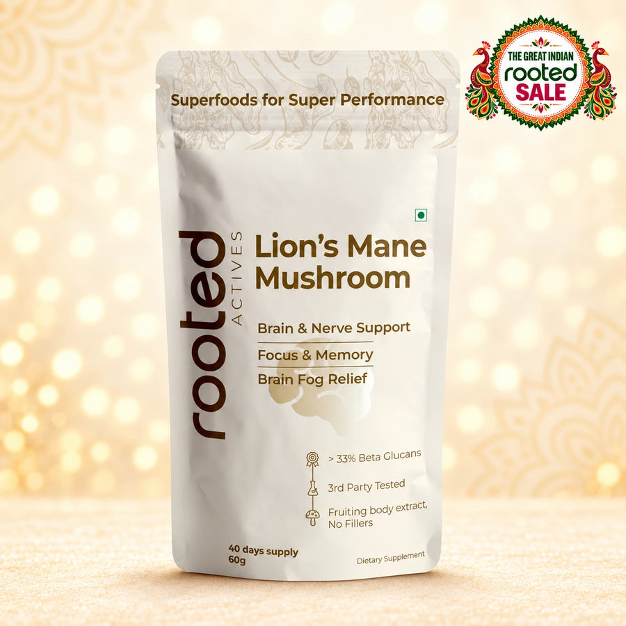 Lions mane mushroom powder