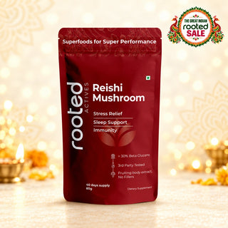 Reishi mushroom powder