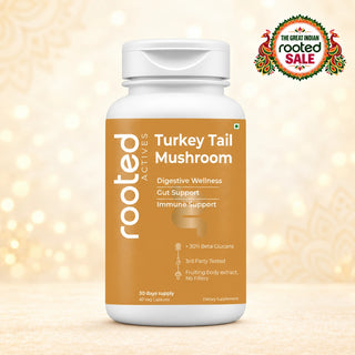 Turkey tail mushroom capsule