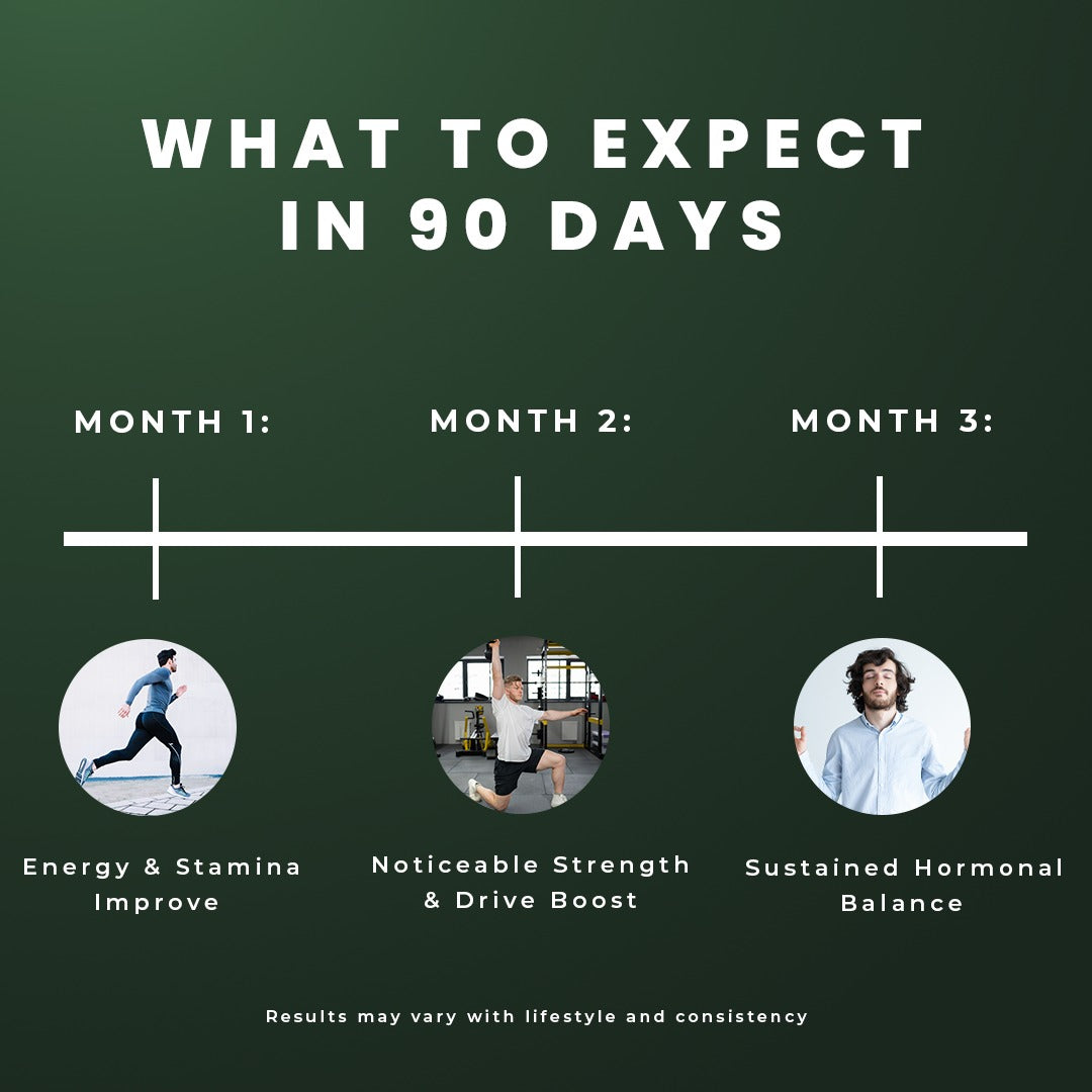 Testo - Natural Testosterone Support with Maca, Tongkat Ali & Horny Goat Weed | Boost Energy & Stamina