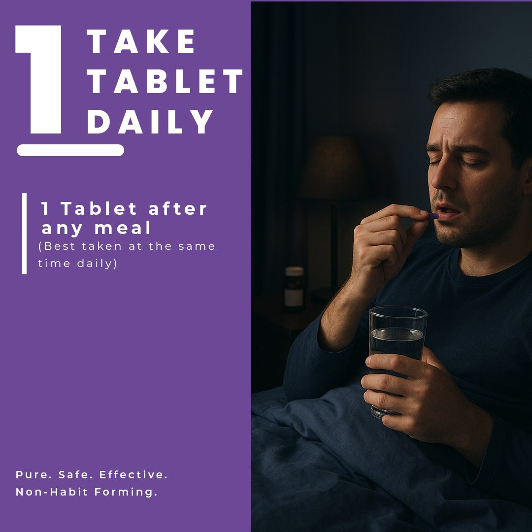 Calm Tablets | Stress Relief & Mood Support with KSM-66 Ashwagandha,  L-Theanine and Magnesium Glycinate