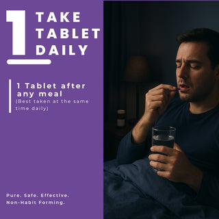 Calm Tablets | Stress Relief & Mood Support with KSM-66 Ashwagandha,  L-Theanine and Magnesium Glycinate