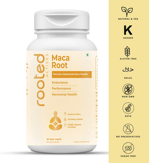 Peruvian Maca Root capsules for Energy, Hormonal Balance & Vitality