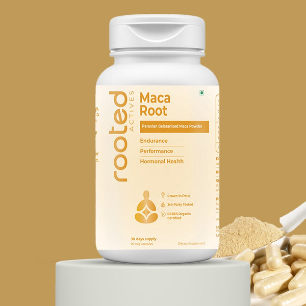 Rooted Actives Peruvian Maca Root capsules